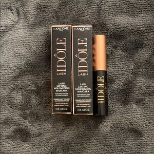 2 Lancome IDOLE Lash Lifting Volumizing Mascara-Glossy Black 2.5mL/0.08 FL OZ